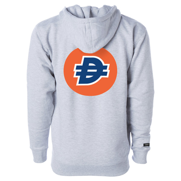 Antenna Ball hoodie - Grey/Orange/Blue