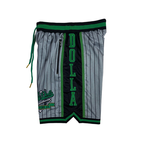WS Hoop Shorts - Grey/Black/Green