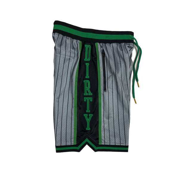 WS Hoop Shorts - Grey/Black/Green