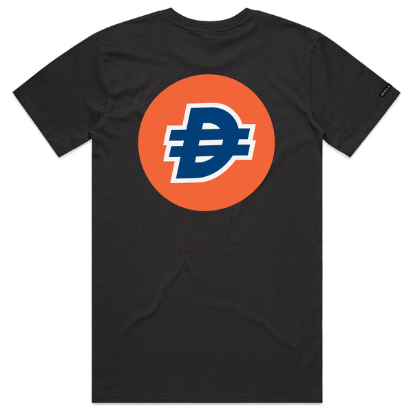 Antenna Ball Tee - Black/Orange/Navy