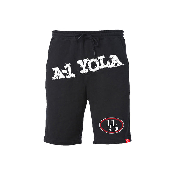 A-1 Yola Shorts - Black/White/Red