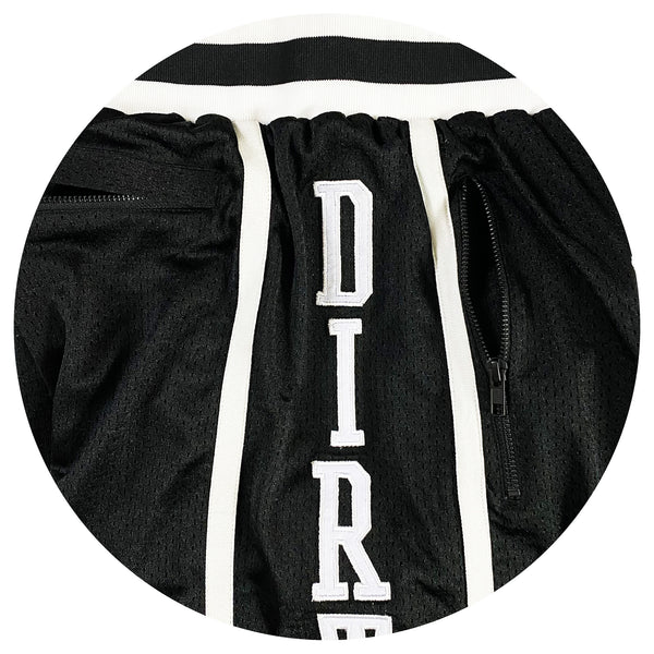 Scorpion Hoop Shorts - Black/White