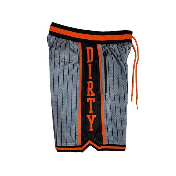 WS Hoop Shorts - Grey/Black/Orange