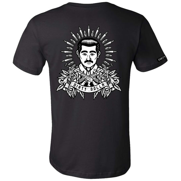 Malverde Tee - Black/White