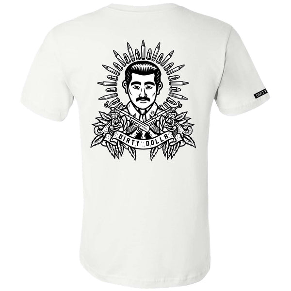 Malverde Tee - White/White