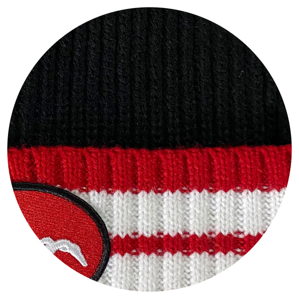 Scorpion Niner Beanie - Black/Red/White
